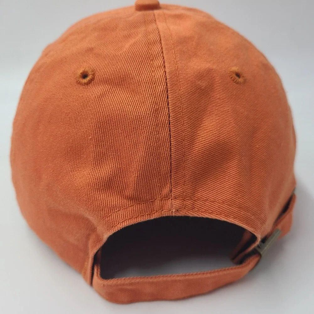Ridgid Hat Strapback Orange Black Tool Brand Construction Workwear Casual Men
